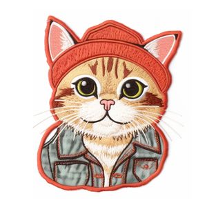 Patch brodé personnalisé en gros, badge logo thermocollant sur mesure pour vêtements, chapeaux, vestes, sacs, accessoires en tissu, service OEM - Product Image 6