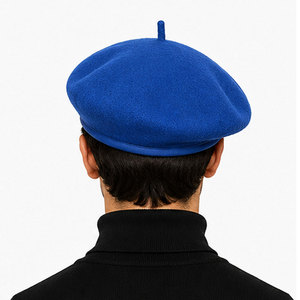 Soft Wool <b>Beret</b> Hat French Inspired Winter Fashion Headwear For Women And Men Premium Felt Comfortable Casual Styling - Product Image 4
