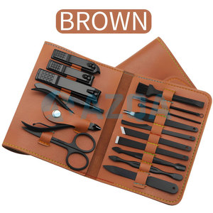 Premium Stainless Steel 16 Pcs Manicure and Pedicure Tools <b>Set</b> with Luxury Travel Case for <b>Nail</b> Care - Product Image 2