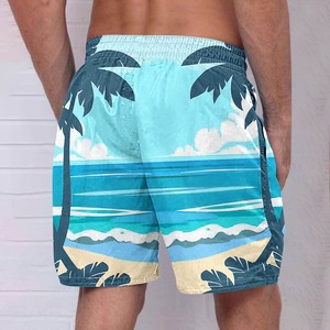 Custom Logo Men Swim <b>Shorts</b> Quick Dry Polyester Beachwear <b>Shorts</b> - Product Image 4