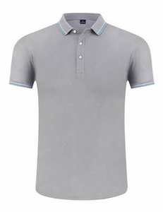 Chemises Polo de Golf à Manches Courtes en Coton 100% de Haute Qualité, Taille Plus, Logo Personnalisé, Col Uni, pour Hommes - Product Image 6