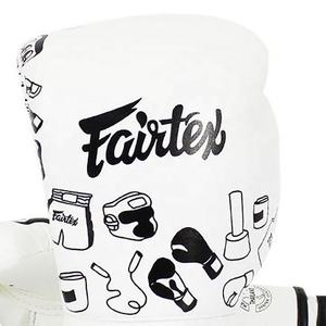 ถุงมือชกมวย Fairtex แบบสั่งทำพิเศษ สำหรับฝึกซ้อม ระดับมืออาชีพ คุณภาพสูง หนังแท้ ปิดแบบตีนตุ๊กแก ถุงมือซานด้า สำหรับผู้ใหญ่ - Product Image 3