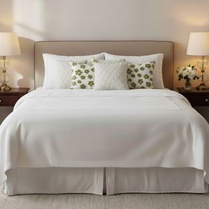 SOGA 5PC Decorative Pillow <b>Cover</b> Set 3x Cream Cable Knit Diamond and 2x <b>Garden</b> Bloom Delight <b>Cushion</b> Cases - Product Image 4