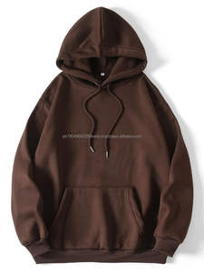 Sudadera con Capucha para Hombre con Bolsillo Canguro, 100% Algodón, Ropa de Calle de Invierno, MOQ y Precio Bajos - Product Image 6