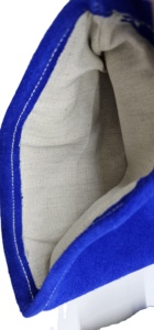 Chất Lượng Cao Bò Chia Da An Toàn Thợ Hàn Găng Tay 16Inch Gia Cố Lòng Bàn Tay Hoàn Toàn Lót Welted Đường May Chịu Nhiệt Silicone-Miễn Phí - Product Image 4