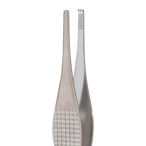 Fórceps de tejido Ferris Smith de acero inoxidable, instrumento quirúrgico de 7 pulgadas, puntas de plataforma dentadas con 2x3 dientes, calidad Premium - Product Image 4