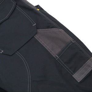 <b>Black</b> Cargo <b>Work</b> <b>Pants</b> Men Straight Fit Reinforced Knee Utility Trousers with Multiple Pockets for Construction - Product Image 2