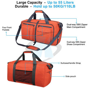 Bolsas de Gimnasio Hechas de Nailon/Poliéster, Calidad Premium, Más Vendidas, Ligeras, de Tela Suave, para Hombres y Mujeres, Bolsas Deportivas - Product Image 3