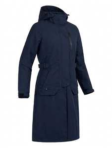 Impermeable Personalizado con Capucha Larga de PU, Chaqueta para Montar a Caballo, Ropa de Trabajo para Exteriores, Capucha Desmontable, Bolsillos Delanteros, Modelo PK - Product Image 4