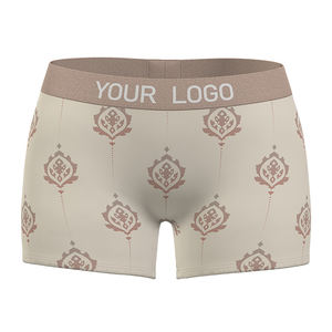 Shorts de sport personnalisés pour femmes, taille haute, été, respirants, imprimé léopard, polyester et élasthanne, sublimation - Product Image 1