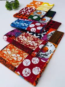 Tela de Algodón Ankara de Camerún Premium con Patrones Personalizados Únicos para Vestidos Africanos Elegantes y Accesorios de Moda - Product Image 3