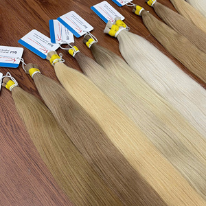 <b>Top</b> choice Vietnamese Human Hair Bulk Hair Natural Straight Colored Raw Hair <b>Silky</b> and Smooth - Product Image 1