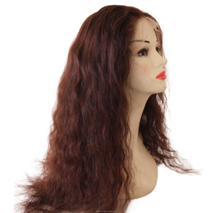 Luxury wet wavy human hair wigs brown deliver soft texture, long lasting wear, perfect for modern elegant looks everyday - Product Image 2