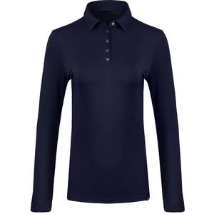 Polo en coton doux pour femme, coupe moderne, polo léger et athlétique pour femme - Product Image 1