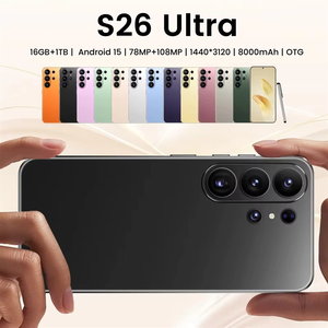 สมาร์ทโฟนเกมมิ่ง S26 Ultra 5G รุ่นขายดีปี 2026 หน้าจอ 7.3 นิ้ว ชิปประมวลผล Deca Core หน่วยความจำ 16GB+1TB แบตเตอรี่ 8000mAh พร้อมปากกาสไตลัสในตัว ระบบนำทาง GPS - Product Image 4
