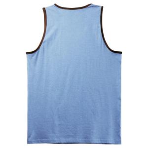 Débardeur sans manches pour homme, couleur unie, col rond, tricoté en coton, vêtement décontracté - Product Image 5