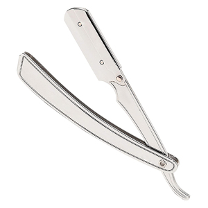 Navajas de barbero de acero inoxidable de gran venta, OEM ODM, navajas de afeitar para hombre, color personalizado, navajas para afeitar la barba para uso de barberos - Product Image 1