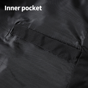 Chaqueta de Invierno Casual para Hombre, con Capucha, Cierre de Cremallera, Relleno, Diseño Sólido, Transpirable, Resistente al Viento e Impermeable, Tejida para Uso en Exteriores - Product Image 6