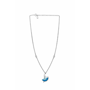 Collar con Colgante de Bailarina de Ballet en Plata de Ley 925 con Esmalte, Cadena Minimalista para Mujeres y Niñas, Uso Diario, Regalo para Fiestas, Joyería Fina - Product Image 3