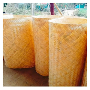 Rollo de Mimbre Tejido con Espaciado Uniforme de Tiras, Apto para Producción de Muebles, Paneles Decorativos y Suministro Comercial - Product Image 3