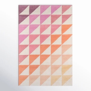 พรมทอมือไหมวิสโคสสุดหรูทันสมัยสำหรับห้องนั่งเล่น ออกแบบเองได้ พรมปูพื้นไหมไผ่ทอมือ – คุณภาพพรีเมียม - Product Image 2