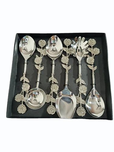 Juego de Cucharas para Servir Lustro Serve Collection Opal Grace, Cucharas de Lujo con Diseño de Concha, Juego de Regalo Regal Pearl, Cucharas Divine Lustre para Fiestas - Product Image 4