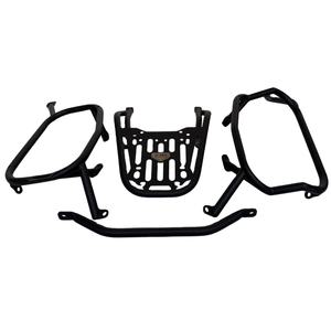 Portaequipajes Trasero Original MBiker Speed 400 Full B, Soporte para Tanque de Combustible de Colocación Inferior, Portaequipajes de Aluminio Incluido - Product Image 1