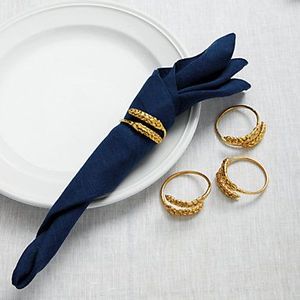 Sleek Metal Napkin Ring Designed For Minimal <b>Table</b> Decor With Clean Lines And Premium Metal Texture - Product Image 2