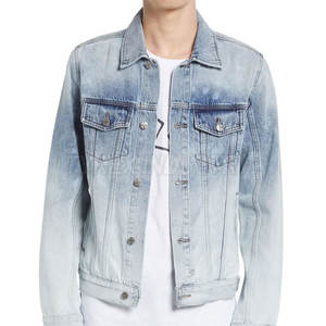 Veste en jean respirante pour homme, usage extérieur, vente en gros, logo personnalisé, veste en jean en coton pour homme - Product Image 6