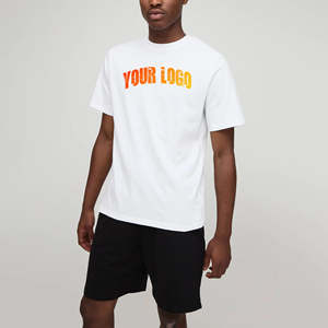 Ensemble deux pièces homme grande taille, chemise et short, style streetwear, imprimé logo personnalisé, survêtement décontracté, le plus vendu - Product Image 1