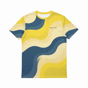 Camiseta Casual de Algodón y Poliéster Sublimada con Estampado para Hombre, Camiseta de Manga Corta con Gráficos Personalizados, Ropa de Moda Urbana de Fábrica - Product Image 4