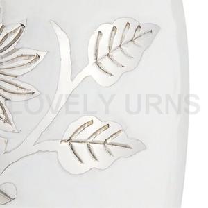 Urna Funeraria para Adultos Estilo Americano LU Grace Blanca, Capacidad de 200 Pulgadas Cúbicas - Product Image 3