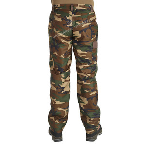 Pantalon tactique camouflage à séchage rapide pour homme, 100% tissu en velours côtelé, pantalon de randonnée, de chasse, de travail, avec poches cargo - Product Image 3