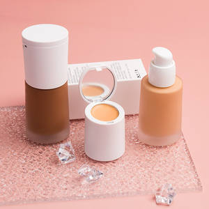 Fond de Teint Liquide Correcteur Longue Tenue Haute Qualité Fini Mat Couvrance Totale Emballage Verre Nouvelle Arrivée Marque Privée - Product Image 5