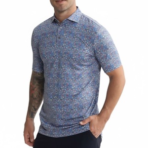 Polos de Hombre Tallas Grandes, Tejidos con Spandex y Poliéster, Novedad, la Mejor Fabricación, Transpirables, Alta Calidad, Nuevo Estilo - Product Image 1