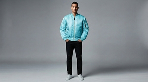 Blouson Bomber Homme Personnalisé, Style Grec, Produits de Sororité, Poches Utilitaires, Fermeture Éclair Intégrale, Vêtement d'Extérieur Décontracté - Product Image 5
