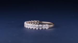 Bague en or massif 14 carats avec diamant de laboratoire pour femme, taille ovale, couleur fantaisie, luxe, cadeau de fiançailles, mariage, bijoux fins - Product Image 4