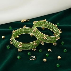 Professional Manufactures Decorative Glass Kashmiri <b>Bangles</b> for Ladies Factory Made Women Velvet Glass <b>Bangles</b> <b>Set</b> Available - Product Image 6