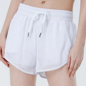 Nuevos Shorts Deportivos de Cintura Alta para Mujer, Tallas Grandes, Transpirables, Venta al Por Mayor Disponible - Product Image 4