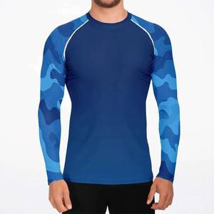 เสื้อป้องกันผดผื่นแบบระเหิดของผู้ชายเสื้อป้องกันผดผื่นแบบซับลิเมชันสวมใส่ง่ายน้ำหนักเบาระบายอากาศได้ดี - Product Image 3