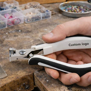 คีมตัดลวดสแตนเลสแบบกึ่งตัดเรียบ ขนาด 115 มม. ราคาโรงงาน สำหรับงานทำเครื่องประดับมืออาชีพ ทนทาน - Product Image 6