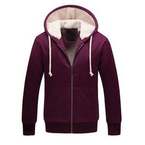 Sweat à capuche zippé pour homme en polyester/coton, brodé, oversize, unisexe, grandes tailles, hiver - Product Image 4
