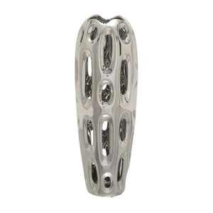 Grand vase à fleurs en aluminium fait main de style européen vintage doré pour les événements de mariage, la décoration de la maison et du jardin - Product Image 4