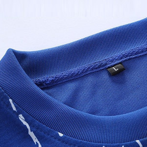 Casual Winter Solid T <b>Shirt</b> & <b>Shorts</b> <b>Set</b> for <b>Men</b> Soft Cotton Blend Fleece Eco-Friendly Breathable Custom Design - Product Image 2