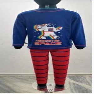 Chất Lượng Cao Tùy Chỉnh Chàng Trai Hip-Hop Phong Cách Dài Tay Áo 100% Bông A + Lớp Đồ Họa TEE Thiết Lập Giá Tốt Nhất Từ Ấn Độ Nhà Sản Xuất - Product Image 5