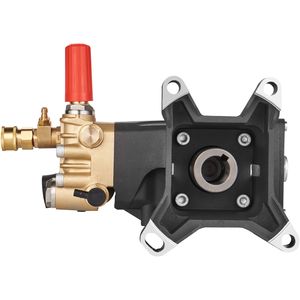 ปั๊มลูกสูบแบบสามสูบแนวนอน 4400 PSI 4 GPM สำหรับเปลี่ยนใช้กับเครื่องฉีดน้ำแรงดันสูง ชุดอุปกรณ์ทำความสะอาดแรงดันสูง อะไหล่ปั๊มพ่นแรงดันสูง - Product Image 2