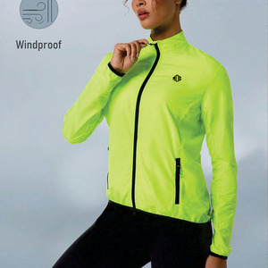 Custom Women <b>Lightweight</b> Windbreaker <b>Jacket</b> Reflective Running Coat Breathable Packable Outdoor Sportswear OEM <b>jacket</b> for men - Product Image 6