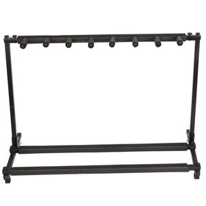 Supporto per Chitarre Stile Rack per Chitarre Multiple o Bassi, Stand per Strumenti Musicali - Product Image 1