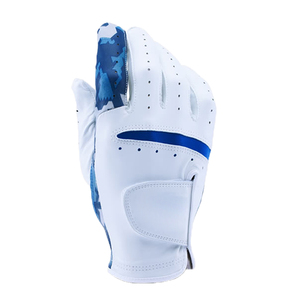 Guantes de Golf con Logotipo Personalizado, Cuero Genuino, Transpirables, Absorbentes de Humedad, Compatibles con Pantalla Táctil, Antideslizantes, Unisex, al por Mayor, OEM - Product Image 2
