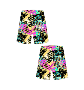 Ferocious <b>Men</b> s Board <b>Shorts</b> Sublimation Print Quick Dry Elastic Waist Casual <b>Short</b> <b>Shorts</b> Geometric Pattern Wholesale OEM - Product Image 1
